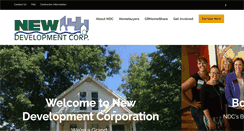Desktop Screenshot of newdevelopmentcorp.org