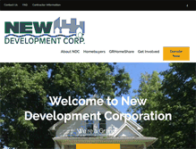 Tablet Screenshot of newdevelopmentcorp.org
